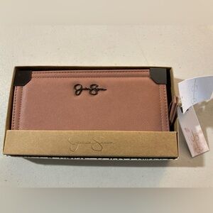 Jessica Simpson Frankie, Pink Sand, Wallet, NWT